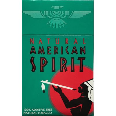 AMERICAN SPIRIT MENTHOL DARK GREEN