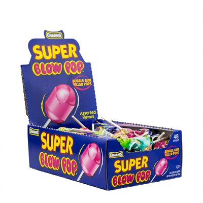 BLOW POP SUPER ASSORTED 48CT