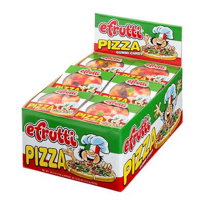 E-FRUTTI GUMMI PIZZA .55OZ / 48CT