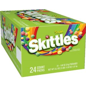 SKITTLES SOUR 24CT