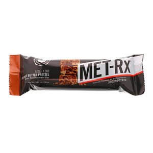 MET-RX BIG 100 PB PRETZEL 9CT