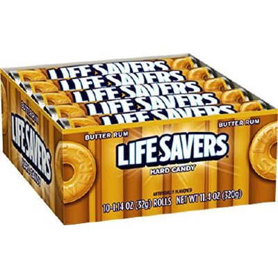 LIFESAVERS 20CT BUTTER RUM