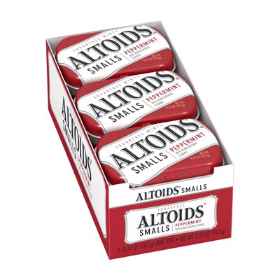 ALTOIDS SMALL PEPPERMINT 9CT