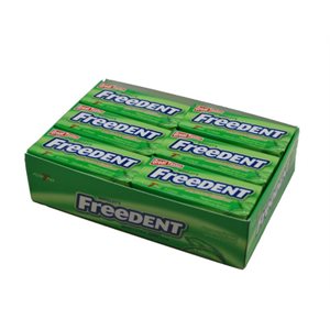 FREEDENT PEPPERMINT PTP 12CT