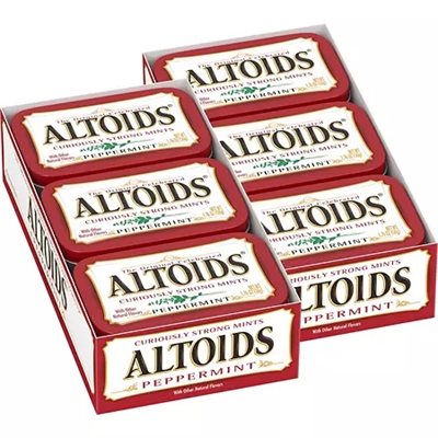 ALTOIDS TIN PEPPERMINT 12CT