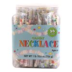 CANDY NECKLACE JAR 36CT