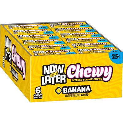 NOW LATER CHANGEMAKER CHWY BANANA 24CT