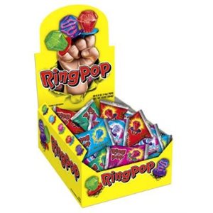 RING POP FRUIT 24CT