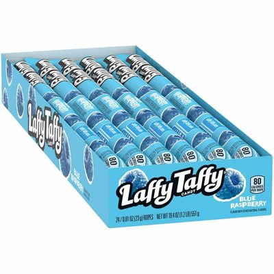 LAFFY TAFFY ROPE BLUE RAZZ 24CT