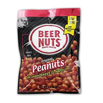 BEER NUT ORIG PEANUT CLIP STRIP 12CT