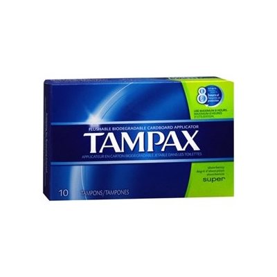 TAMPAX SUPER 10CT