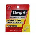 ORAJEL ADULT REGULAR 2X .25OZ EA