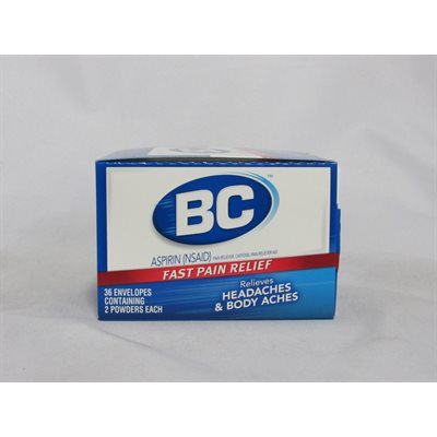 BC HEADACHE POWDER 2PK 36CT