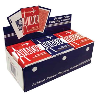 AVIATOR POKER PLAYING CARDS 12CT