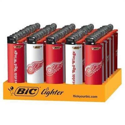 LIGHTER BIC RED WINGS 50CT