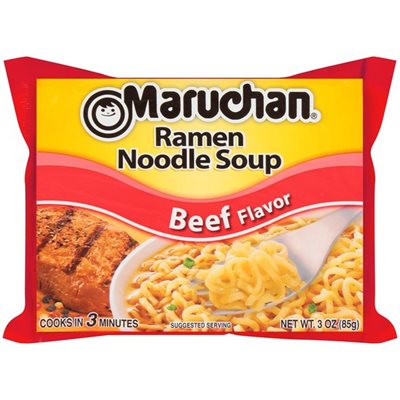 MARUCHAN NOODLES BEEF 24CT