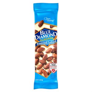 BD ALMOND ROASTED SALTED 1.5OZ / 12CT