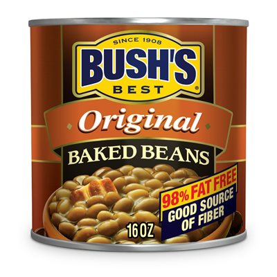 BUSHS BAKED BEANS ORIGINAL 16OZ