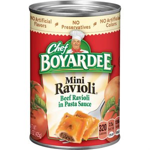 CHEF BOYARDEE MINI RAVIOLI 15OZ