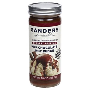 SANDERS MILK CHOCOLATE FUDGE 10OZ