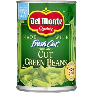 DEL MONTE CUT GREEN BEANS 14.5OZ