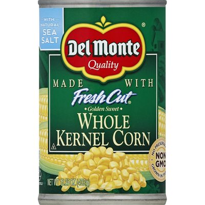 DEL MONTE WHOLE CORN 15.25OZ EA