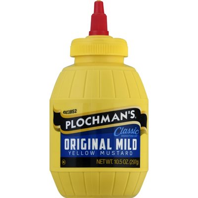 PLOCHMANS MUSTARD 10.5OZ