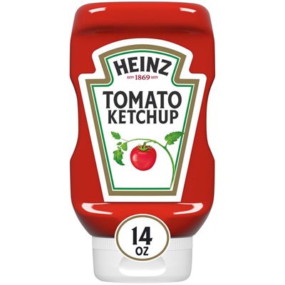 HEINZ KETCHUP SQUEEZE 14OZ