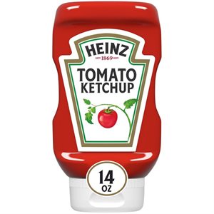 HEINZ KETCHUP SQUEEZE 14OZ