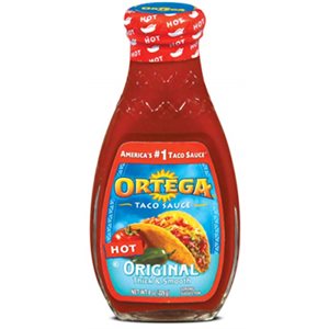 ORTEGA TACO SAUCE HOT 8OZ