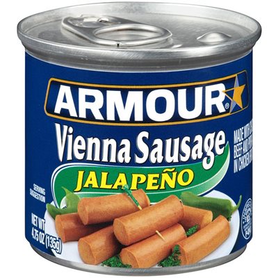 ARMOUR VIENNA SAUSAGE JALAPENO 5OZ