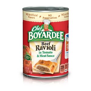 CHEF BOYARDEE BEEF RAVIOLI 15OZ