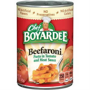 CHEF BOYARDEE BEEFARONI 15OZ