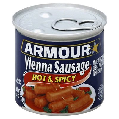 ARMOUR VIENNA SAUSAGE HOT 5OZ