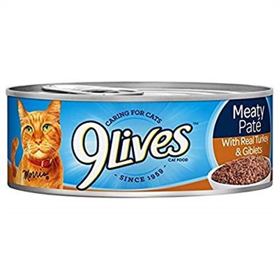 9-LIVES TURKEY / GRAVY 5.5OZ / 24CT