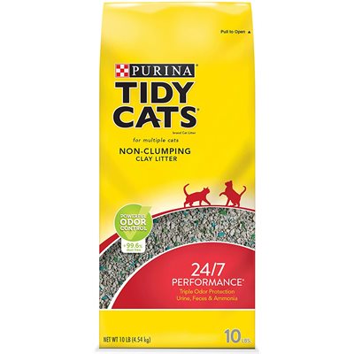 TIDY CAT 24 / 7 PERFORMANCE RED 10LB / 4CT