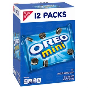 NABISCO SS MINI OREO 1OZ / 12CT