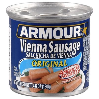 ARMOUR VIENNA SAUSAGE ORIGINAL 9.25OZ