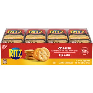 NAB SS RITZ CRACKER W / CHEESE 8CT