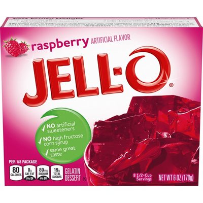 JELLO INST RASPBERRY 3OZ EACH