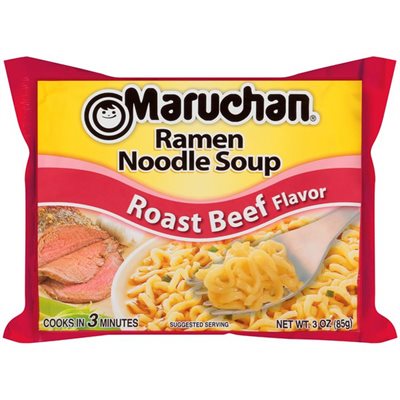 MARUCHAN NOODLES ROAST BEEF 24CT