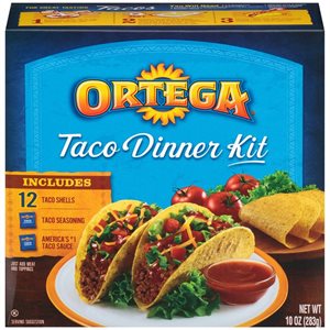 ORTEGA TACO DINNER KIT 10OZ