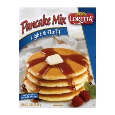 LORETTA PANCAKE MIX ORIGINAL 16.5OZ