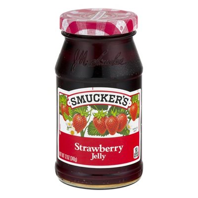 SMUCKERS STRAWBERRY JELLY 12OZ