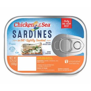 CHICKEN OF THE SEA SARDINES IN OIL 3.75OZ