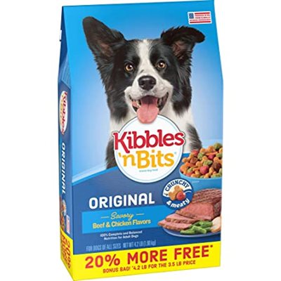 KIBBLES AND BIT DRY 4LB EA