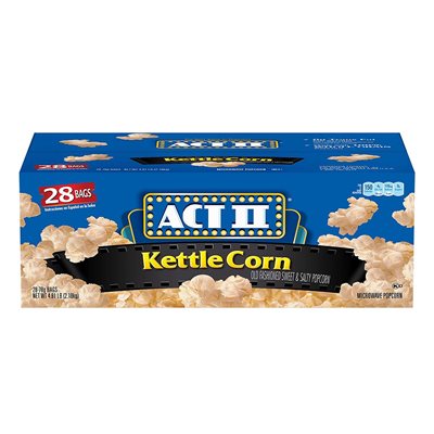 ACT II KETTLE CORN 28CT