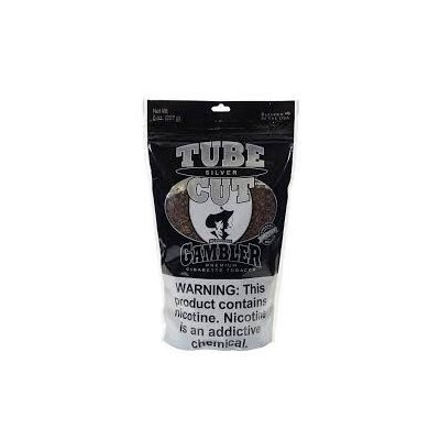 GAMBLER TUBECUT SILVER 8OZ