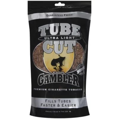 GAMBLER TUBECUT SILVER 3OZ