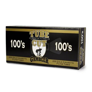 GAMBLER TUBECUT 100mm GOLD TUBES